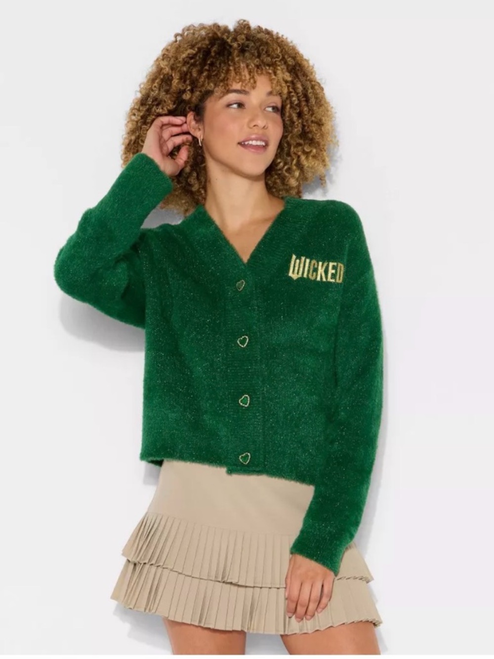 Wicked c Katie kime green cardigan